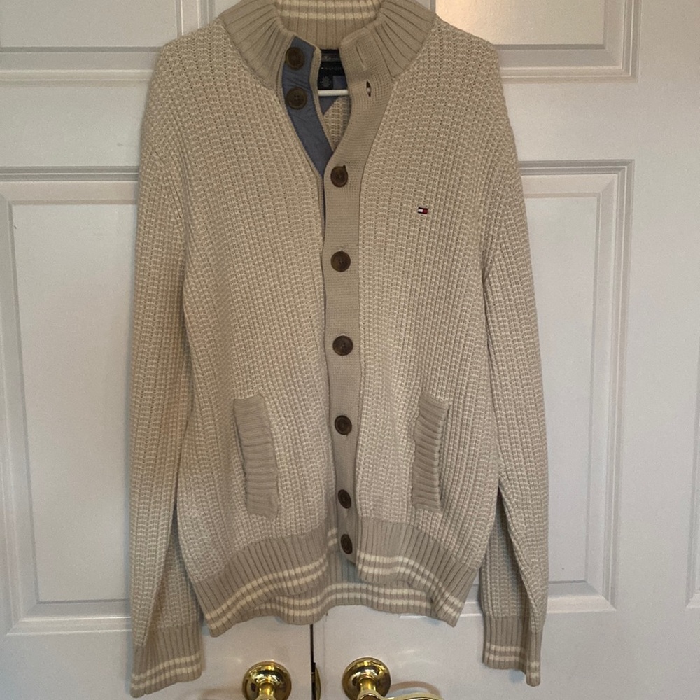 Tommy Hilfiger Button Down Sweater